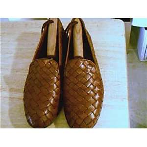  Cole Haan, Sz 8B, Womens Brown Leather Slip on Shoes 