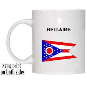  US State Flag   BELLAIRE, Ohio (OH) Mug 