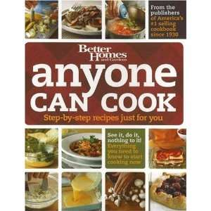  Anyone Can Cook (Better Homes & Gardens):  Author : Books