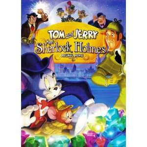 Tom and Jerry Meet Sherlock Holmes (2010) 27 x 40 Movie Poster Style A 
