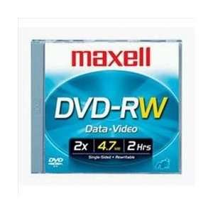    Maxell 635125 MAXELL DVD  RW 2 X SPEED 5PACK: Everything Else