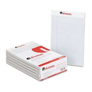  o Universal o   Colored Perforated Note Pads, Wide Rule, 5 