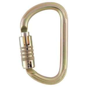  PETZL M73 TLA Carabiner,Gold,Steel,40kN