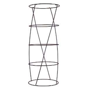 Besa Lighting C4128B BR Curved Bronze Tondo Wireform Cage with Bronze 