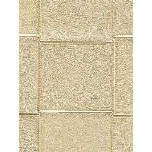   Jeffries PJ 4622 Woven Leather   Soft Gold Wallpaper