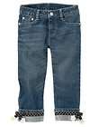 Gymboree Bee Chic Blue Jeans 4 Slim 4T NWT Denim Pants