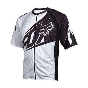    FOX CLOTHING Live Wire Jersey Medium White: Sports & Outdoors