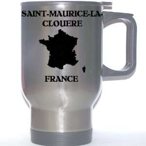  France   SAINT MAURICE LA CLOUERE Stainless Steel Mug 