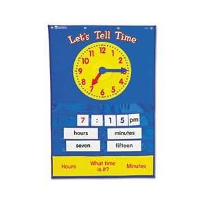   Learning Resources® CHART,TECHING TIME PCKT