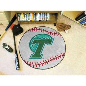  Tulane Green Wave NCAA Baseball Round Floor Mat (29 