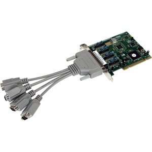 Port PCI Serial Adapter Card w/ Cable. PCI 4PORT SERIAL CARD 