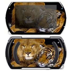 Lion and Tiger Friends Decorative Protector Skin Decal Sticker for 