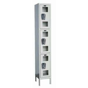   Stock Lockers   Triple Tier   1 Section (Assembled)