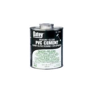  Oatey 31019 PVC Medium Cement, Clear, 16 Ounce