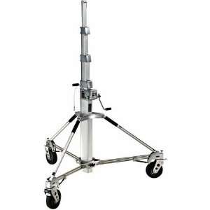   19 Inch Stand with Braked Foam Fill Wheels (Chrome): Camera & Photo
