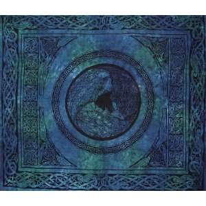  Maiden Mother Crone Celtic Goddess Tapestry Coverlet: Home 