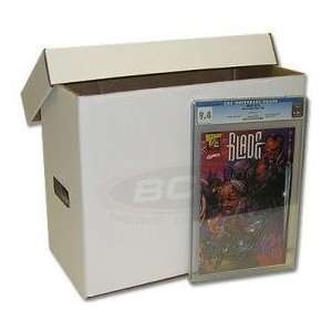  5 CGC Graded Cardboard Comic Book Boxes 