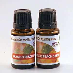 Pack. Mango Peach Salsa Fragrance Oil for Warming from Ecoscents (15 