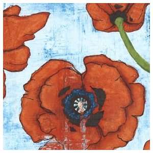 Big Poppy Spice Fabric By Michael Miller Three Yards (2.7m 