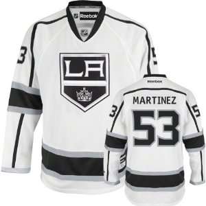  Alec Martinez Jersey Reebok White #53 Los Angeles Kings 