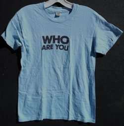 THE WHO 1978 Vintage MCA Promo T Shirt Who Are You  
