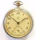 UMF/RUHLA THIE​L  OPEN FACE MANS POCKET WATCH   GERMANY 1950s