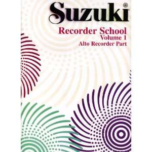  Alfred Suzuki Recorder School (Alto Recorder) Recorder 
