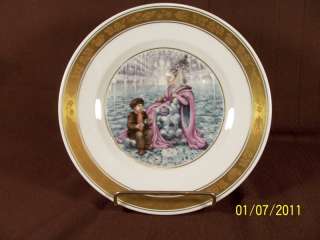 Hans Christian Anderson The The Snow Queen Plate  