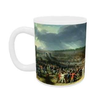   on canvas) by Charles Thevenin   Mug   Standard Size
