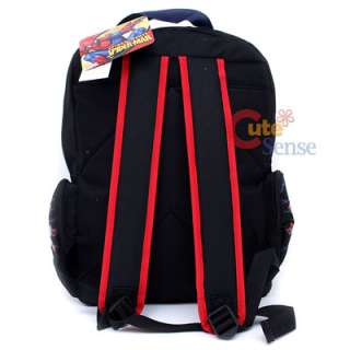 Marvel SpiderMan Large School Backpack Lunch Bag Set :Web Slinger