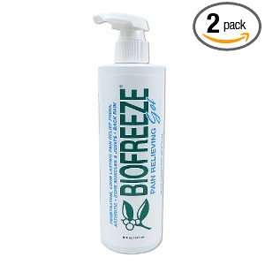  BIOFREEZE BY THE QUART Two Large 16 Ounce Gel Pump 