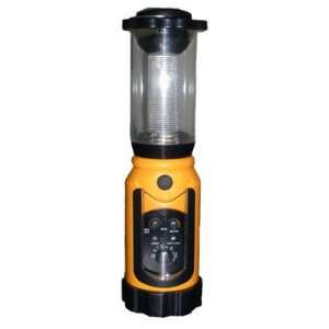  Athena 7810 Wind n Go Portable Yellow Lantern Radio   Case 