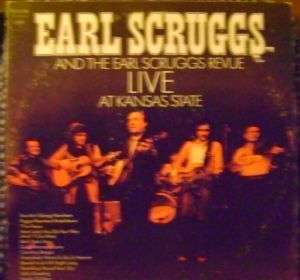 Earl Scruggs Revue Live at Kansas State Columbia Lp  
