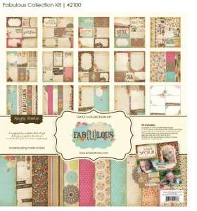 Simple Stories~FABULOUS Collection~12x12 Girl Scrapbook Kit NEW 2012 