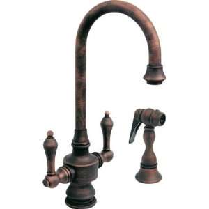   8104 Antique Style Kitchen Prep Faucet & Side Spray