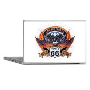 Laptop Notebook 15 Skin Cover Live The Legend Eagle and Engine Route 