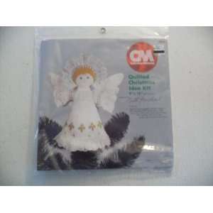  Cm Christmas Quilted Tree Top Angel Embroidery Kit Arts 