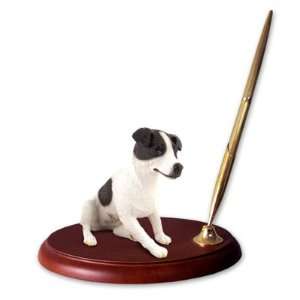 Jack Russell Terrier Dog Desk Set   Black & White: Home 