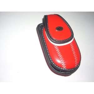  Milante Plain Red VV Cellphone Bag (Black Lining), VV 