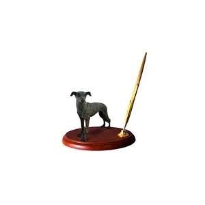  Greyhound (brindle) Dog Pen Set