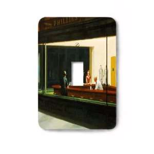  Edward Hopper Nighthawks Decorative Steel Switchplate 