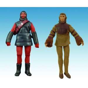  Planet of the Apes: Mego Cloth Retro Cornelius & Soldier 