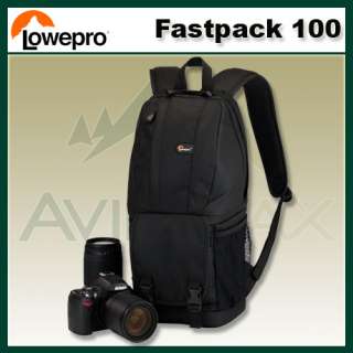 Lowepro Fastpack 100 Black Digital SLR Camera Backpack 056035351884 