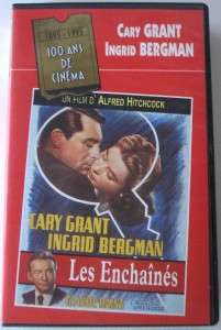 Hitchcock Notorious SECAM VHS FRANCE Grant Bergman  