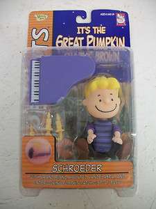Its the Great Pumpkin Charlie Brown Schroeder Figure  