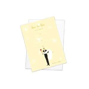  Save the Date Wedding Cards   Glamorous Couple: Health 
