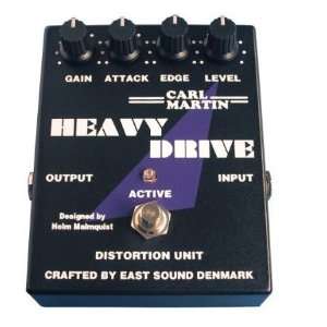  Carl Martin Heavy Drive Distortion Guitar Effects Pedal 