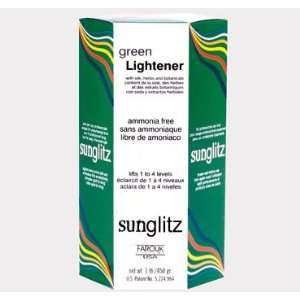  Sunglitz Green Lightener Powder Bleach 1 Lb.: Beauty