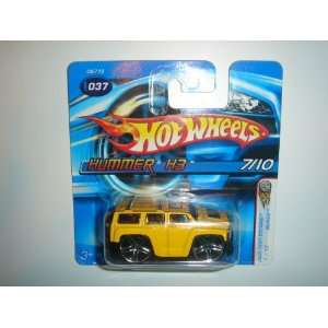   Short Card First Editions Blings Hummer H3 Yellow #037 Toys & Games