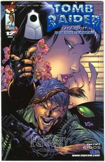 Tomb Raider #12 DF Blue Foil(2001)NM 9.4 Top Cow Comics  
